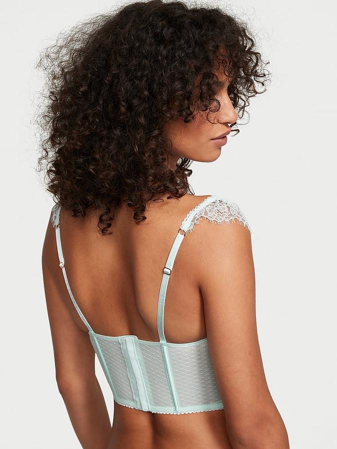 Lace Cap-Sleeve Corset Top image number 1