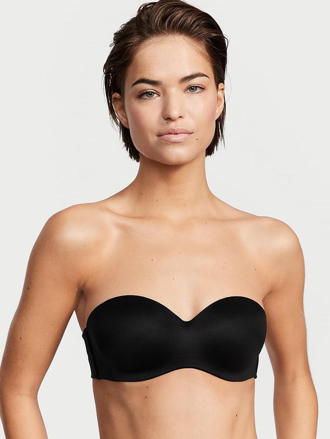 Lightly Lined Smooth Strapless Bra image number 0