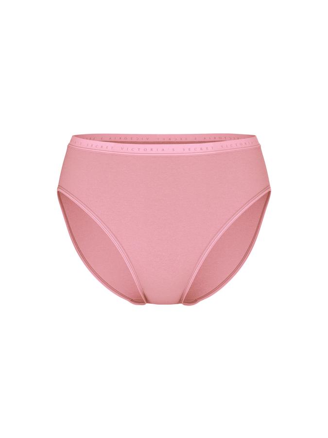Stretch Cotton High-Leg Brief Panty image number 2