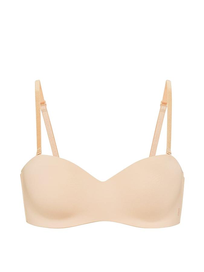 Lightly Lined Sweetheart Strapless Bra image number 2