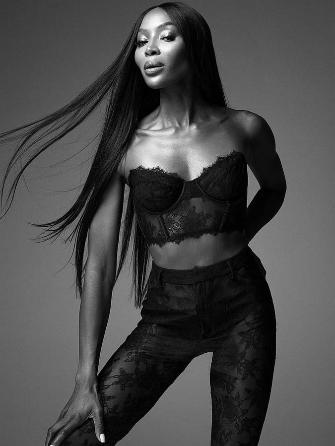 VS Archives Rose Lace Bra Top image number 4
