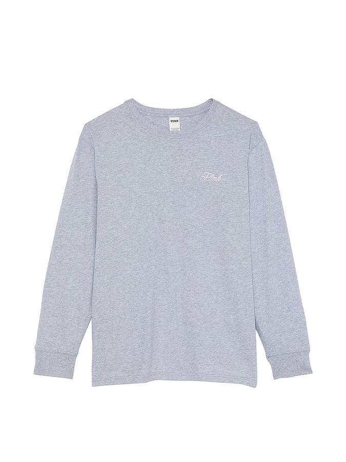 Campus Cotton Long-Sleeve Tee