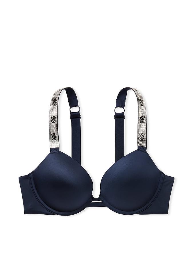 Shine Strap Push-Up Bra image number 2