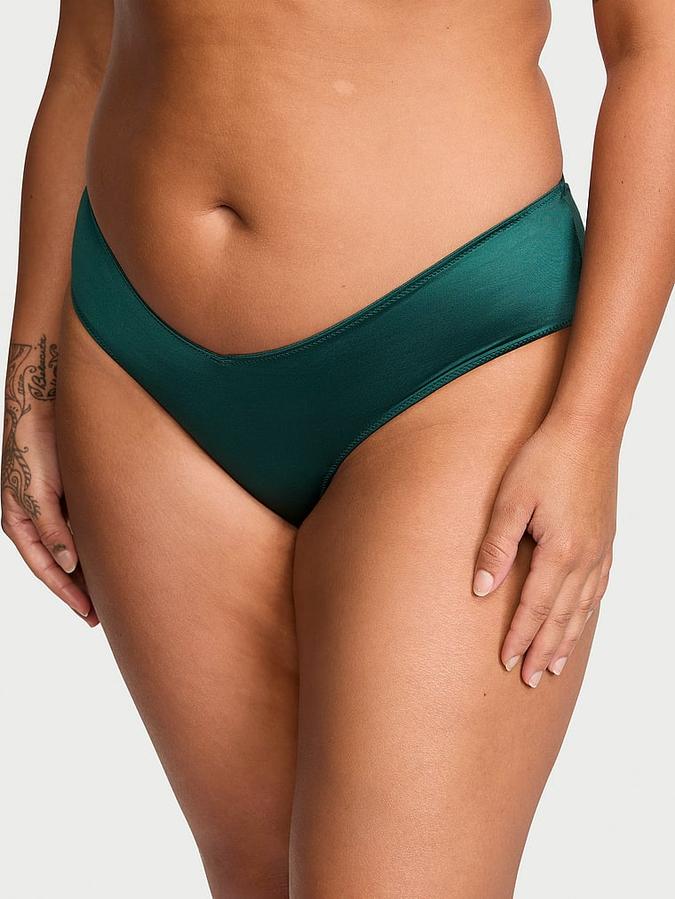 Strappy-Back High-Leg Cheeky Panty