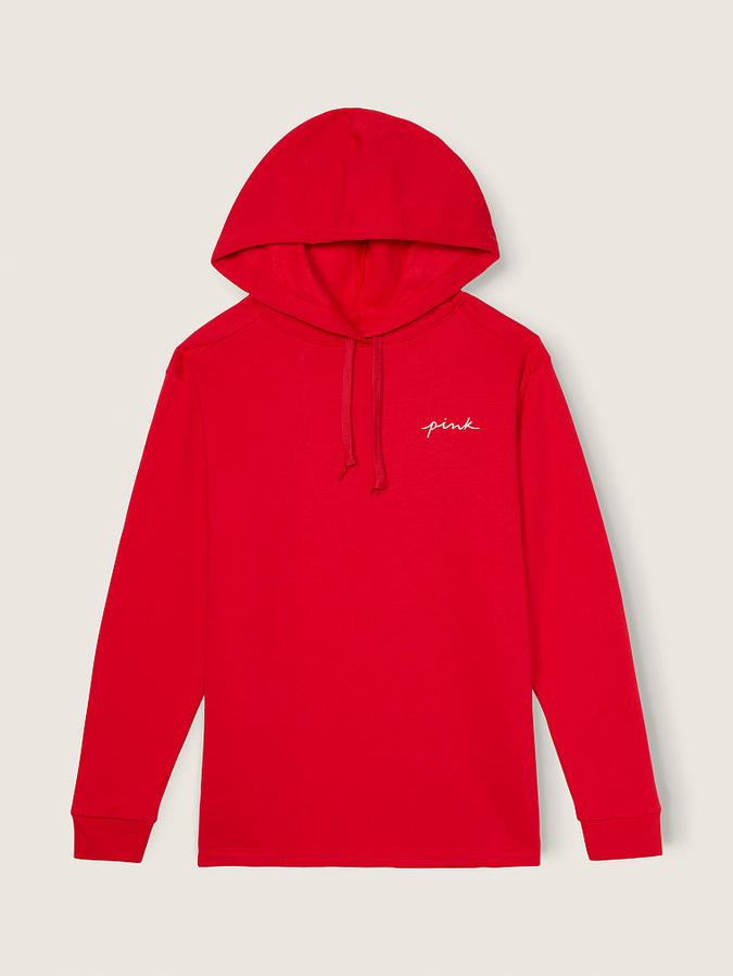 Everyday Lounge Campus Open Hem Hoodie image number 2