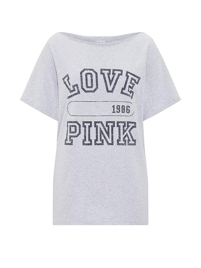 Campus Cotton&trade; Off-The-Shoulder Tee image number 2