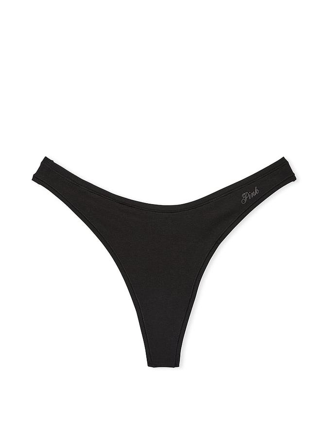 Cotton Thong Panty image number 1