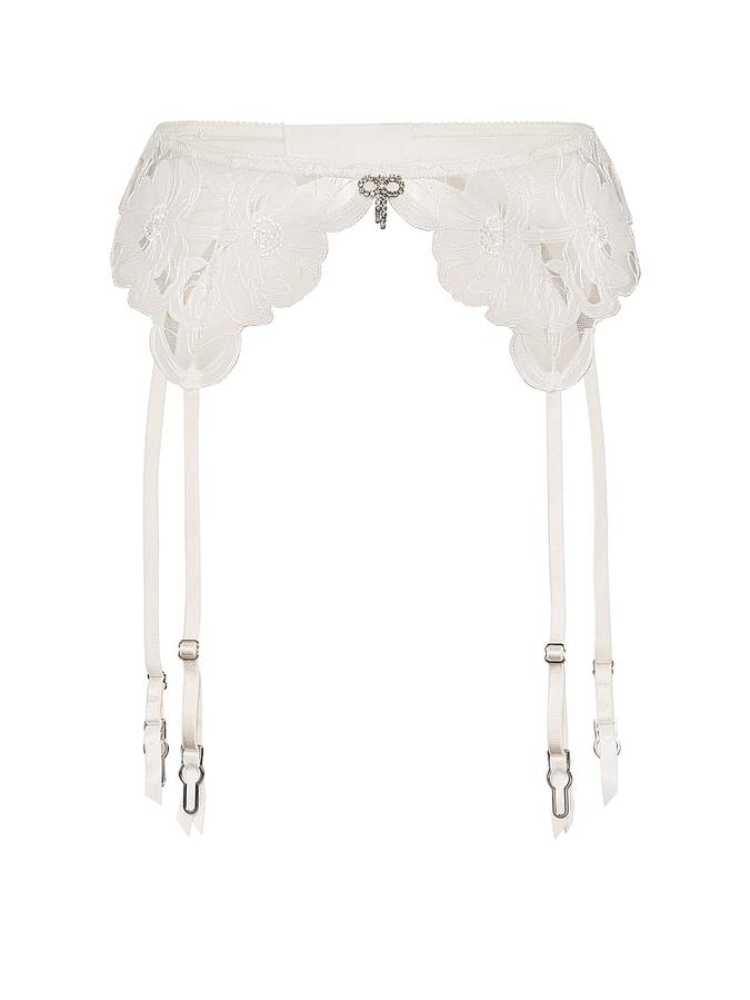 Frou Frou Embroidery Garter Belt image number 2