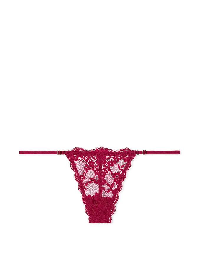 Lace Adjustable V-String Panty image number 1