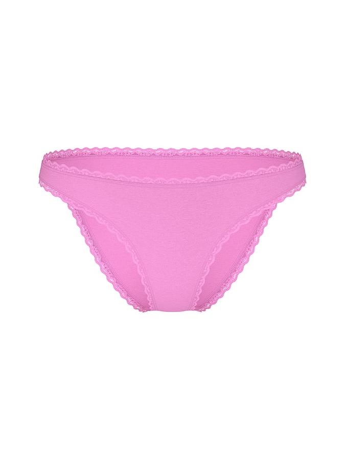 Lace-Waist Bikini Panty image number 0