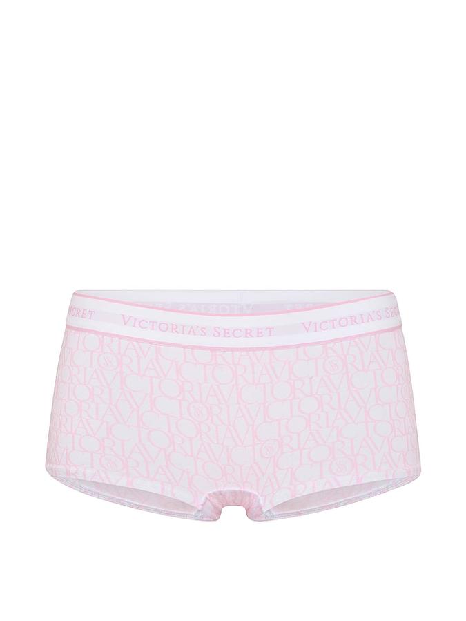 Logo Cotton Boyshort Panty image number 2