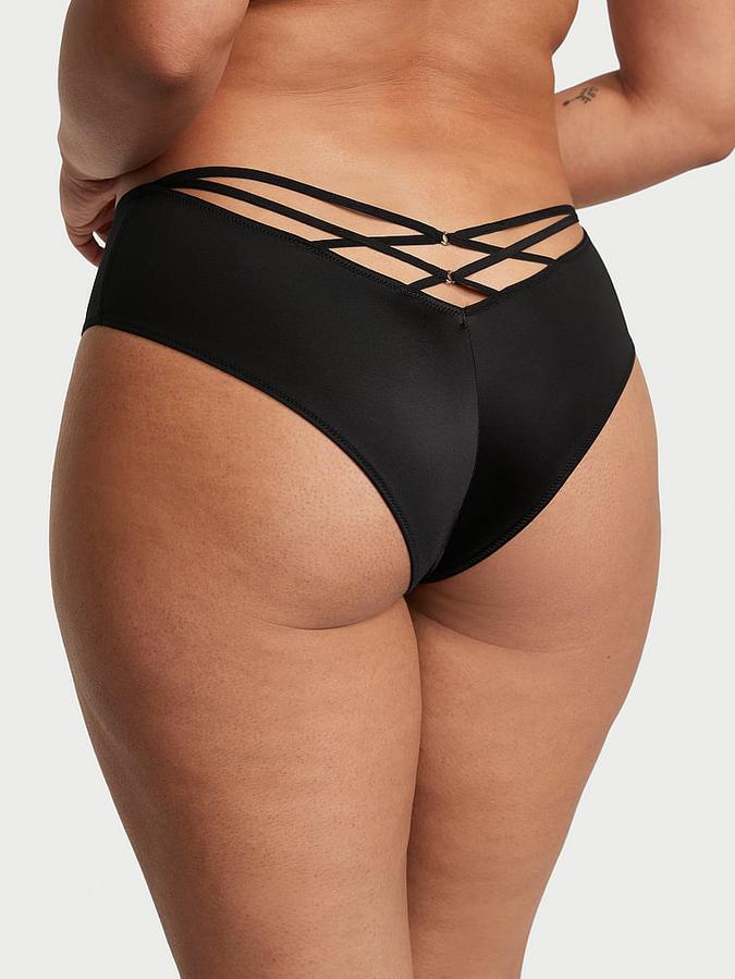 Strappy-Back High-Leg Cheeky Panty image number 1