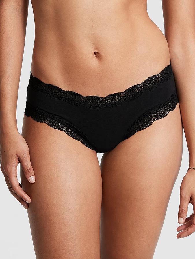 Everyday Lace-Trim Cheekster Panty image number 0