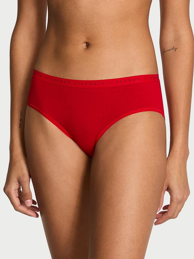 Stretch Cotton Hiphugger Panty