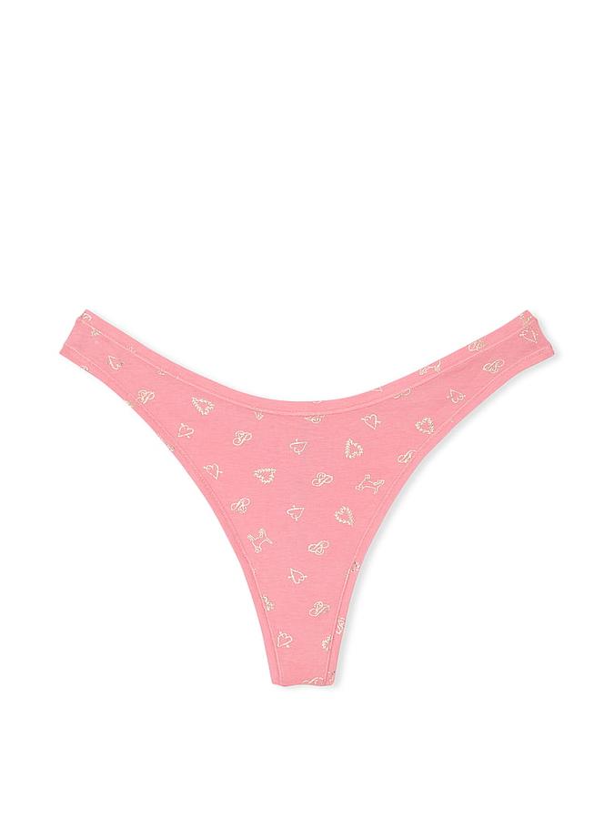 Cotton Thong Panty image number 1