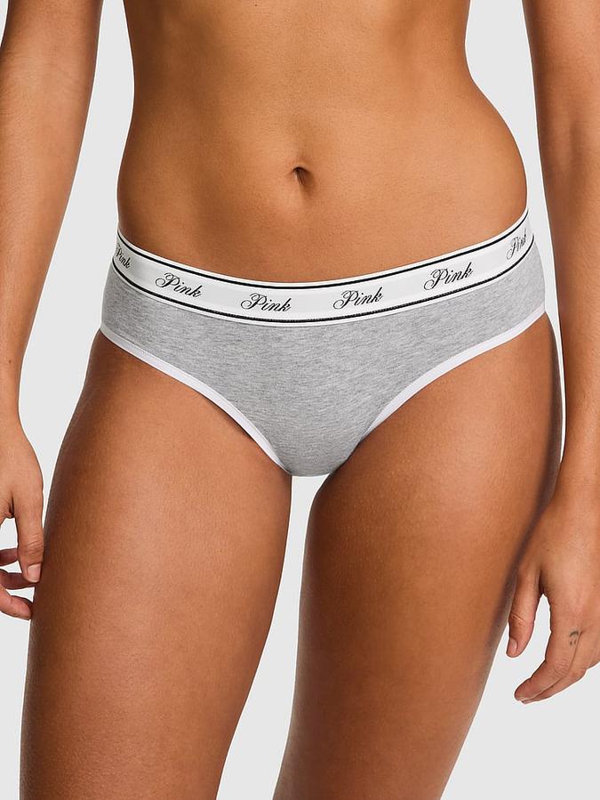 Logo Cotton Hiphugger Panty