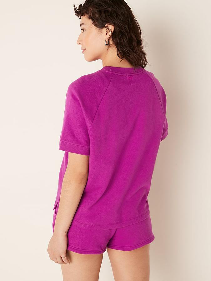 Everyday Fleece Short-Sleeve Crewneck Sweatshirt image number 1