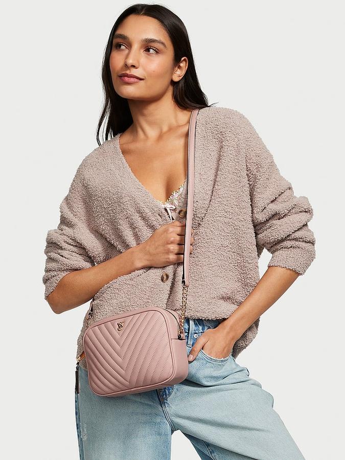The Victoria Crossbody Camera Bag Blush image number 2