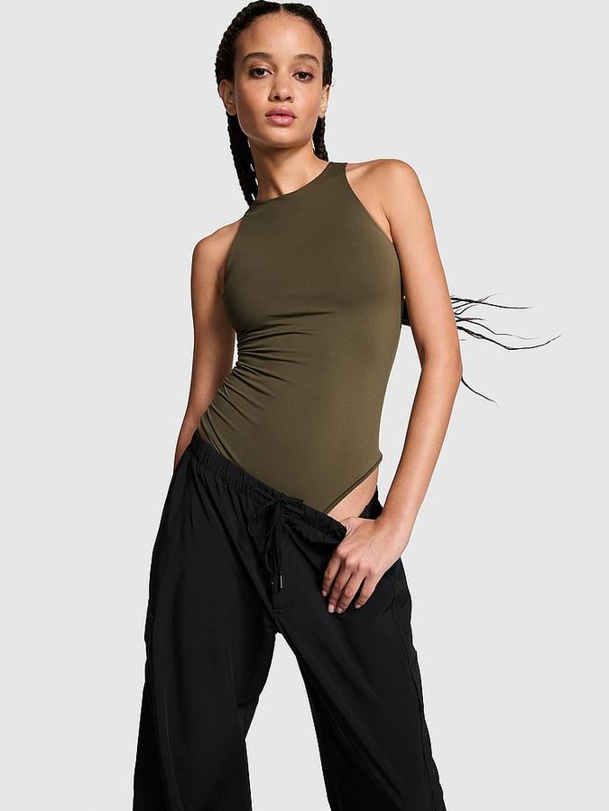 Base Stretch High-Neck Bodysuit image number 0