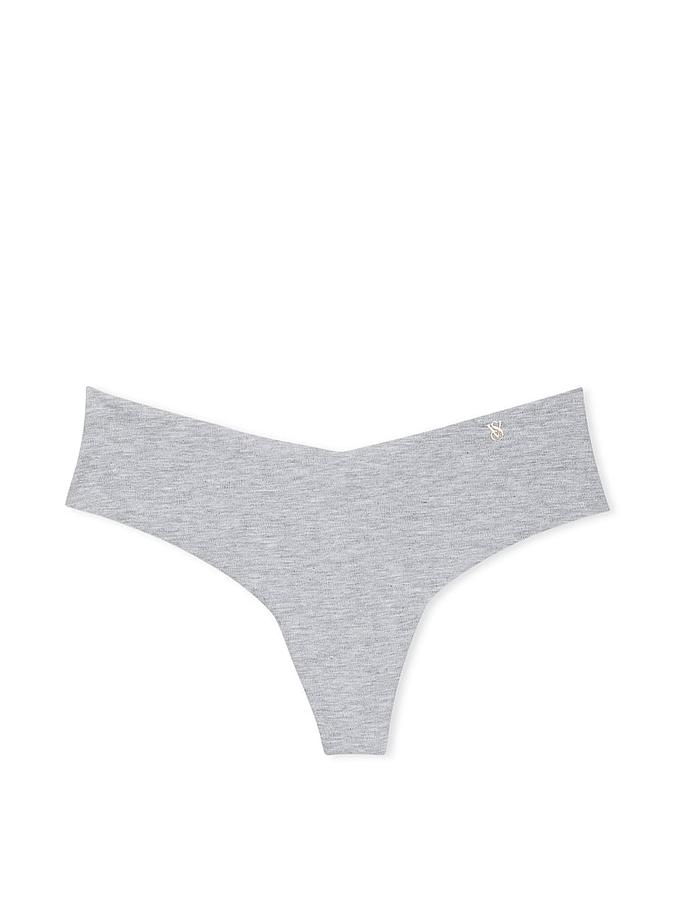 No-Show Cotton Thong Panty image number 1