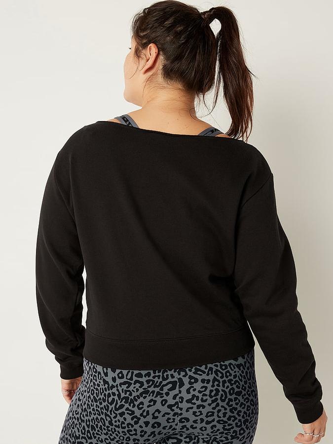 Fleece Cropped Sweatshirt image number 1
