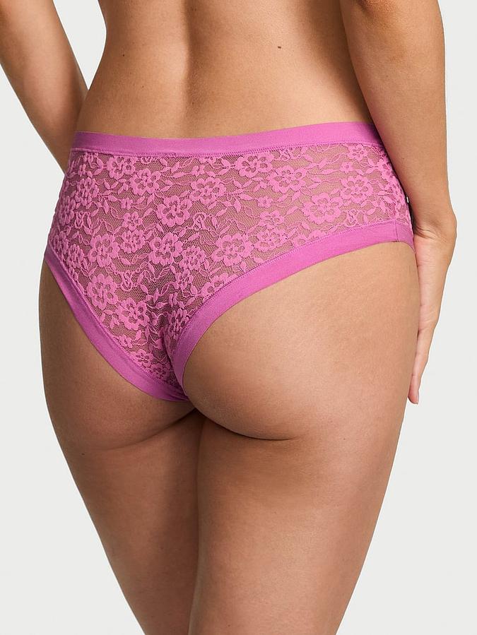 No-Show Lace Cheeky Panty image number 1