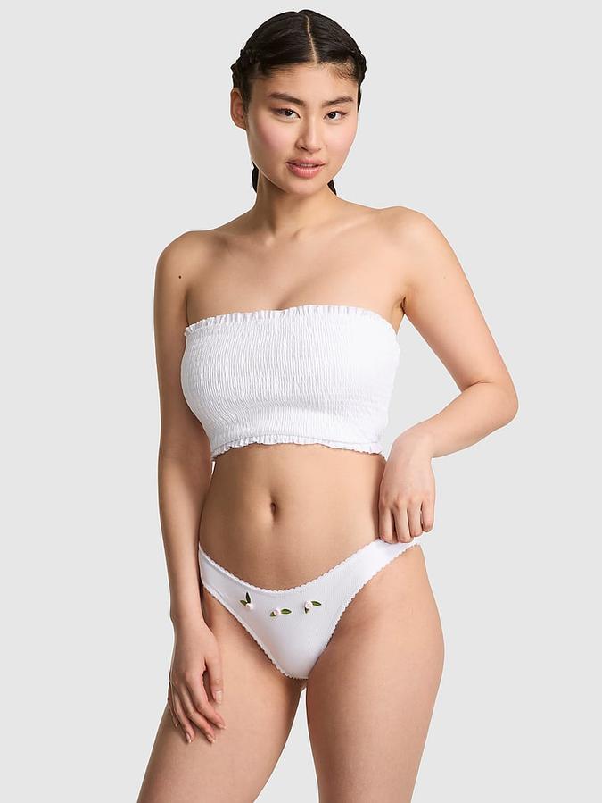 Golden Hour Cheeky Rib Bikini Bottom image number 1