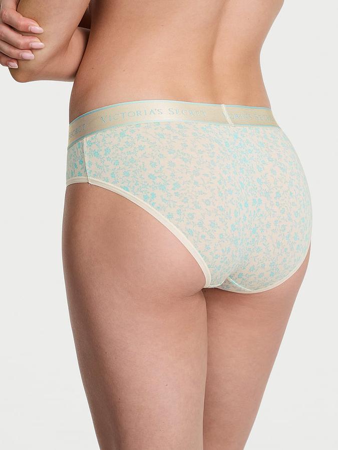 Logo Cotton Hiphugger Panty