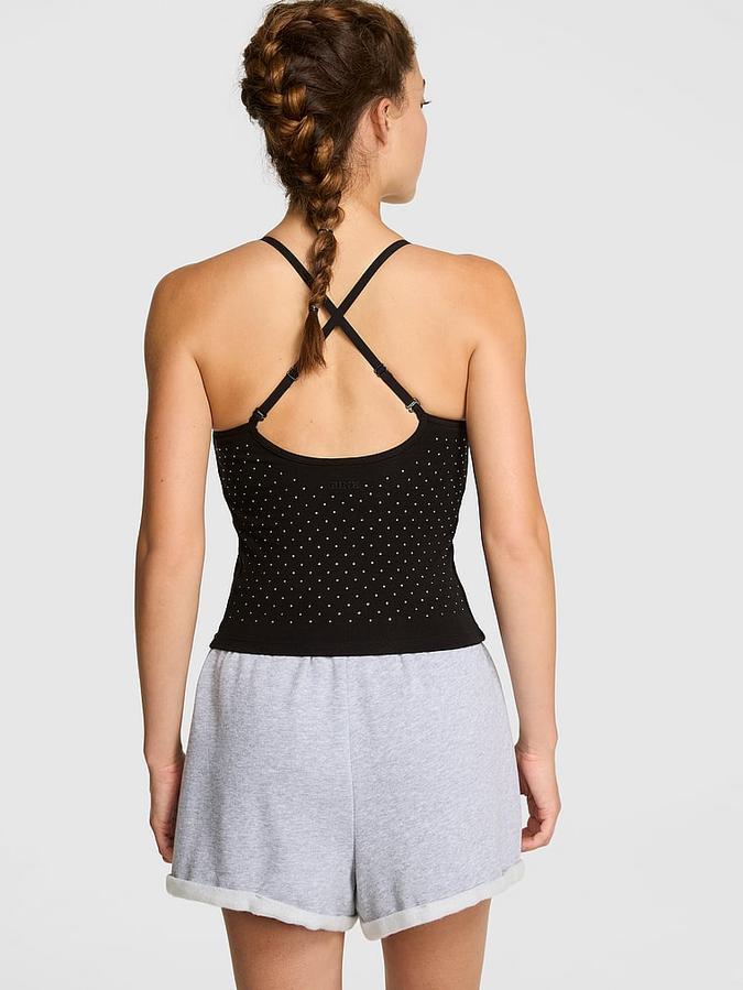 All-Day Cotton Square-Neck Bra Tank image number 1