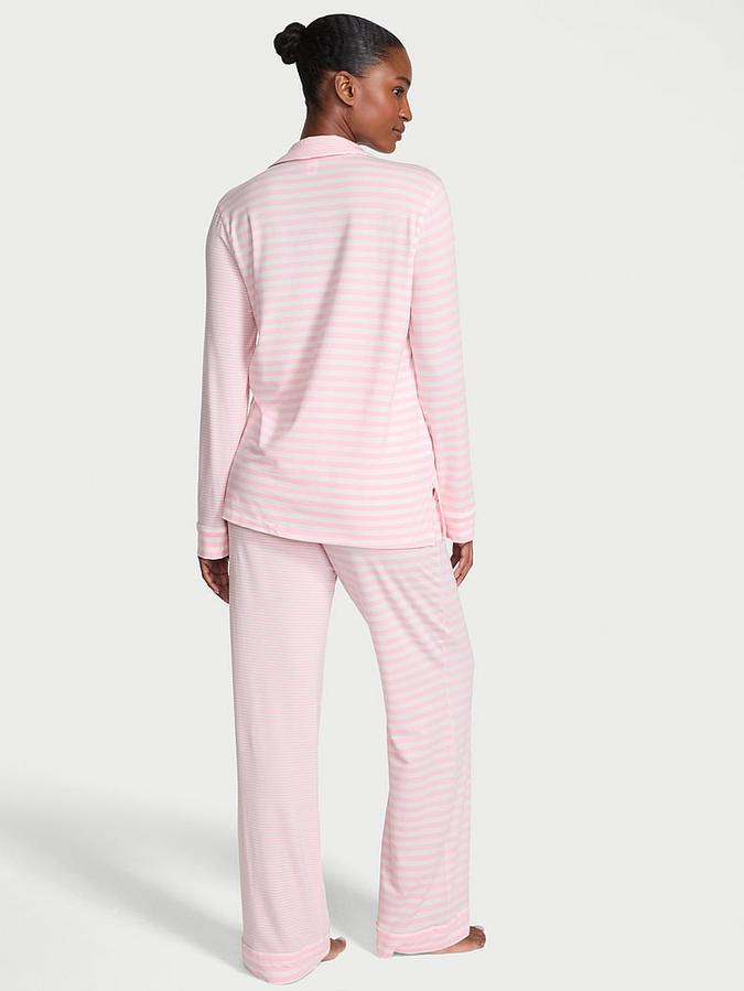 Modal Soft Long Pajama Set image number 1