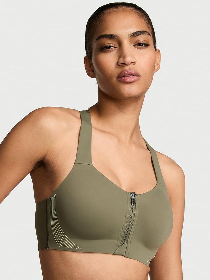 Knockout Front-Close Sports Bra image number 0