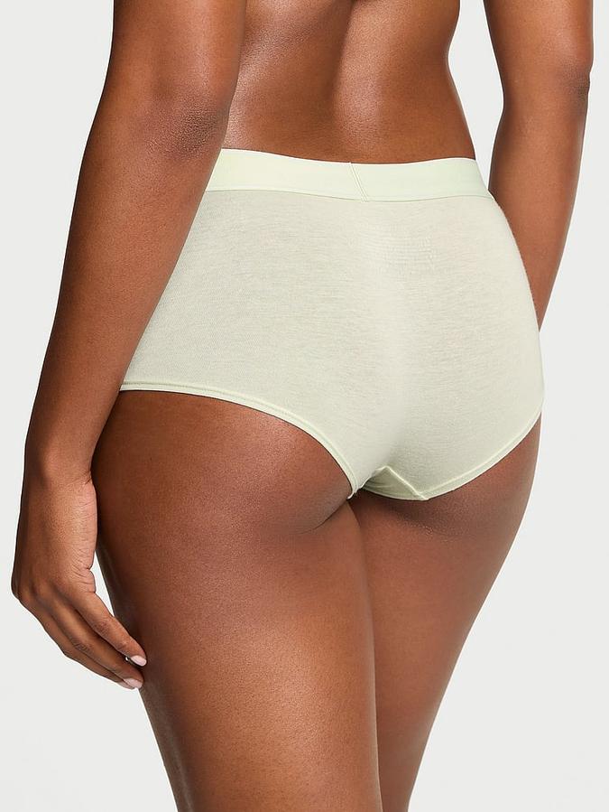 Logo Cotton Boyshort Panty