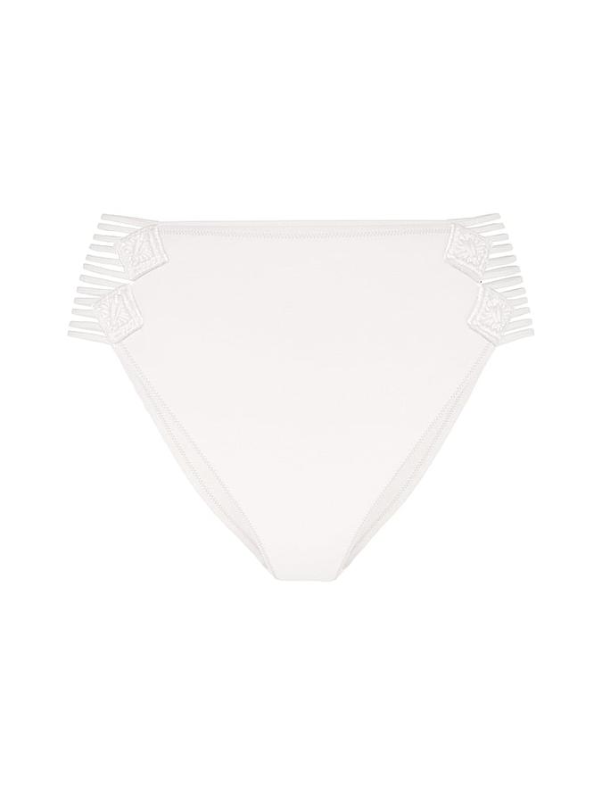 Archives Beach Macrame High-Waist Cheeky Bikini Bottom image number 2