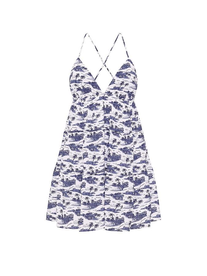 Flirt Alert Tiered Mini Dress image number 2