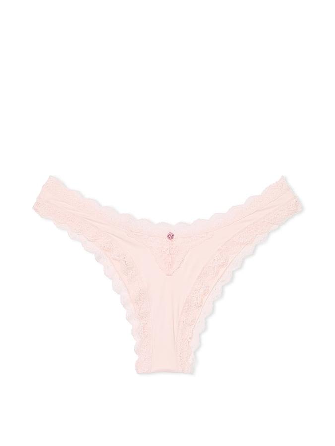 Lace-Trim Brazilian Panty image number 2