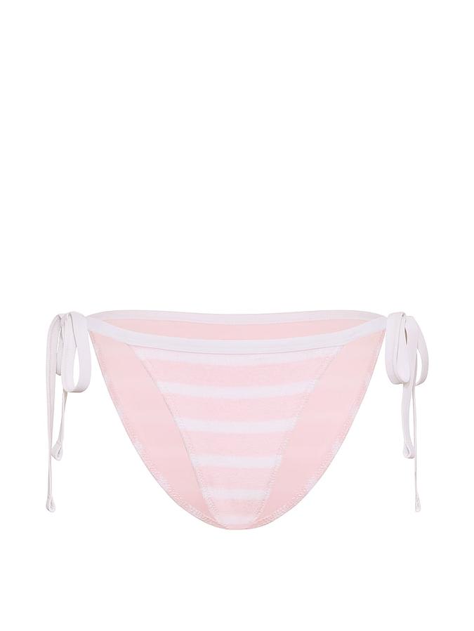 Low-Rise Side-Tie Cheeky Bikini Bottom image number 2