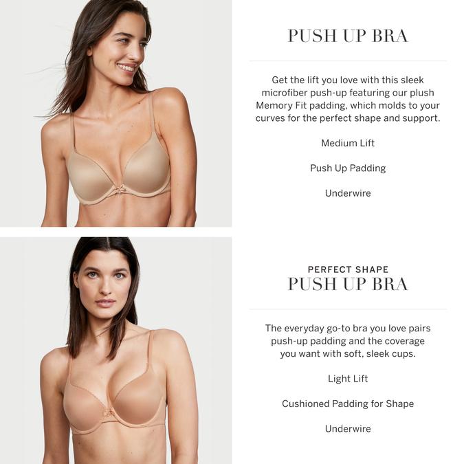 Perfect Shape Lace Racerback Push-Up Bra image number 3