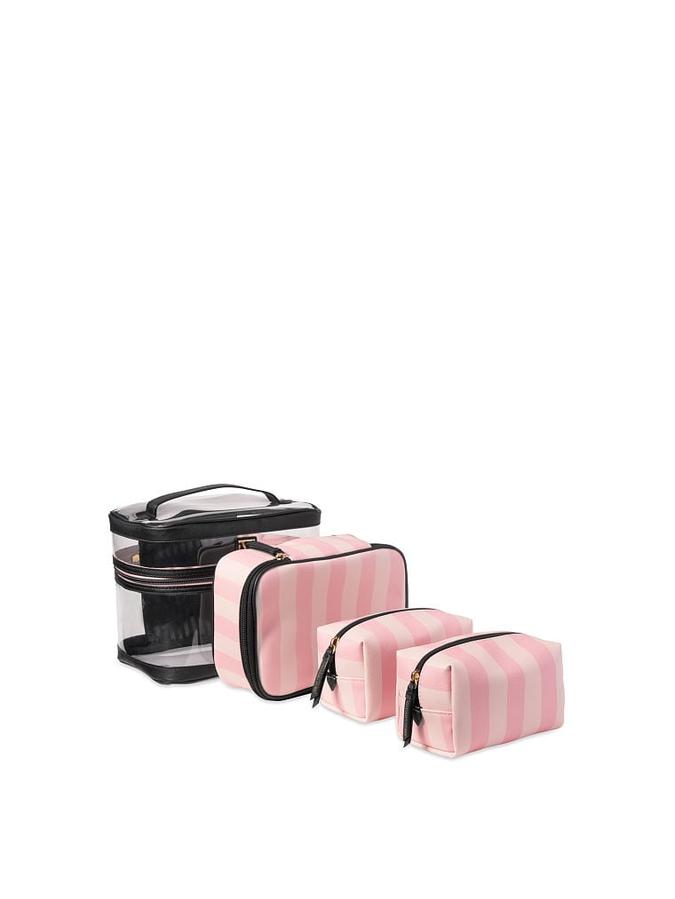 The Victoria 4-in-1 Train Case Iconic Stripe image number 2