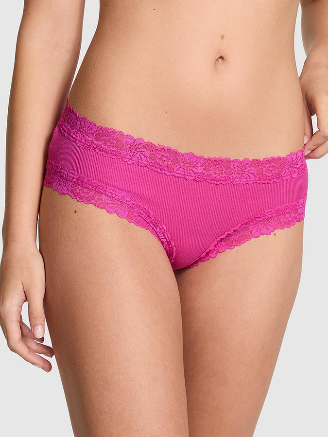 Wink Lace-Trim Cheeky Panty