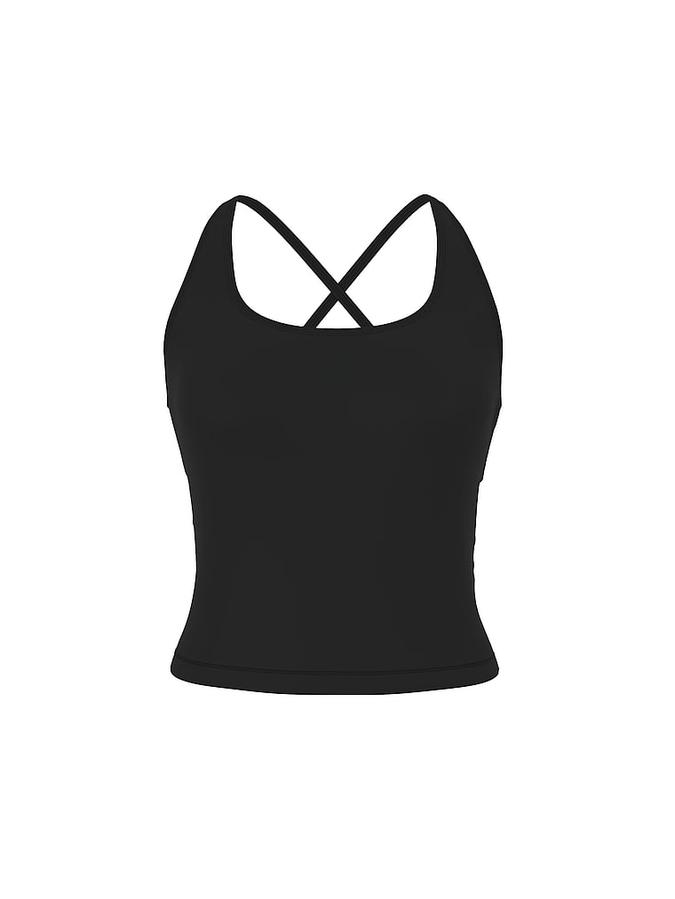 All-Day Cotton Square-Neck Tank Top image number 2