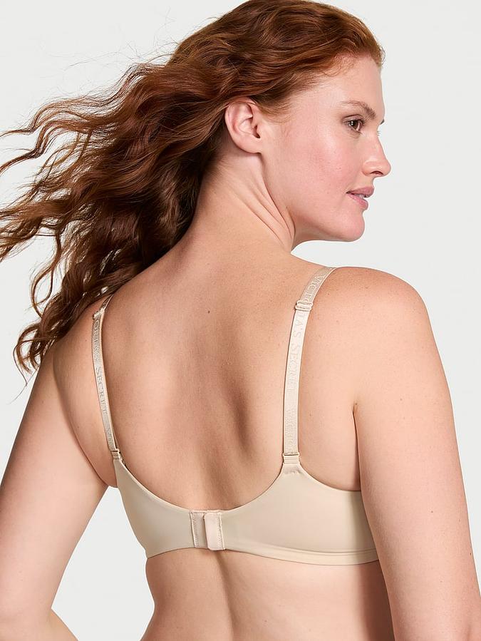 Beige Lightly Lined Smooth Demi Bra Lightly Lined Smooth Demi Bra