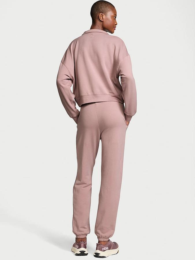 Brushed Modal Fleece Jogger image number 1