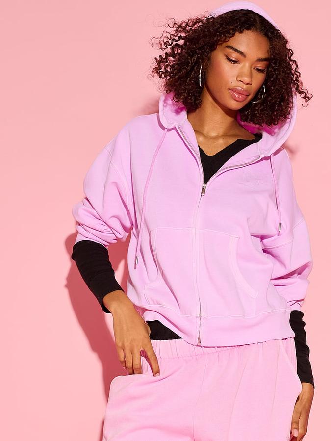 Ivy Fleece Campus Full-Zip Hoodie image number 2