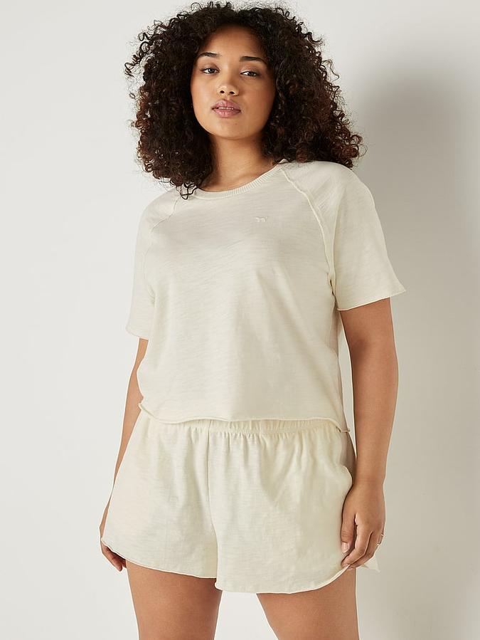 Summer Lounge Cotton Short Sleeve T-Shirt image number 0