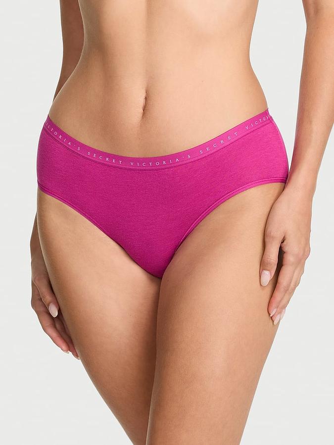 Stretch Cotton Hiphugger Panty