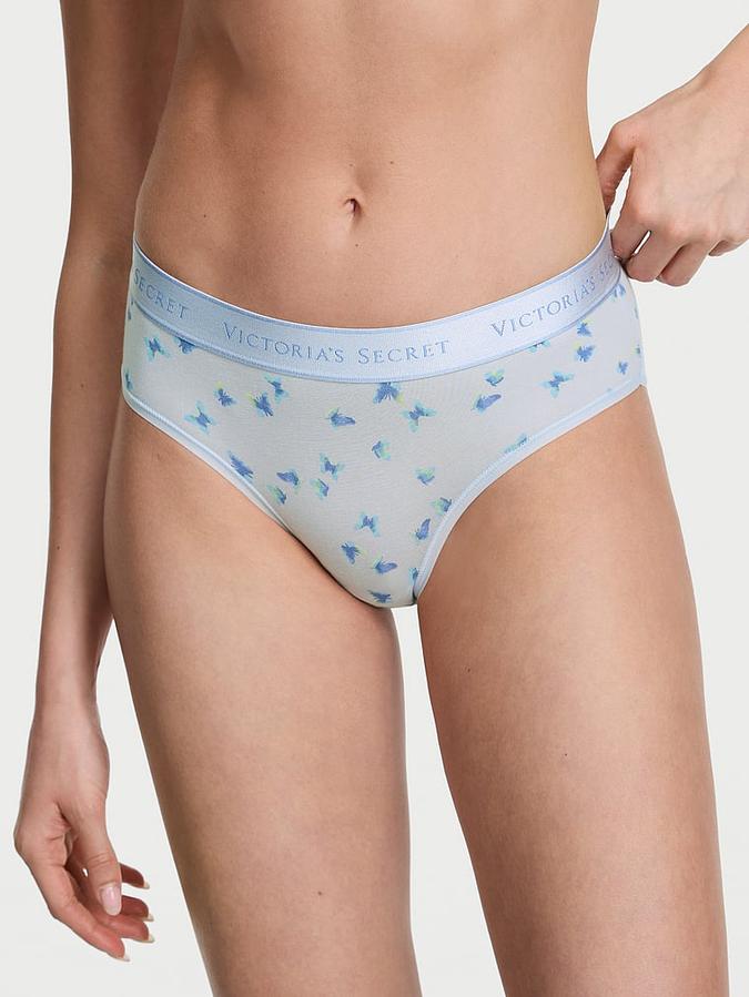 Logo Cotton Hiphugger Panty