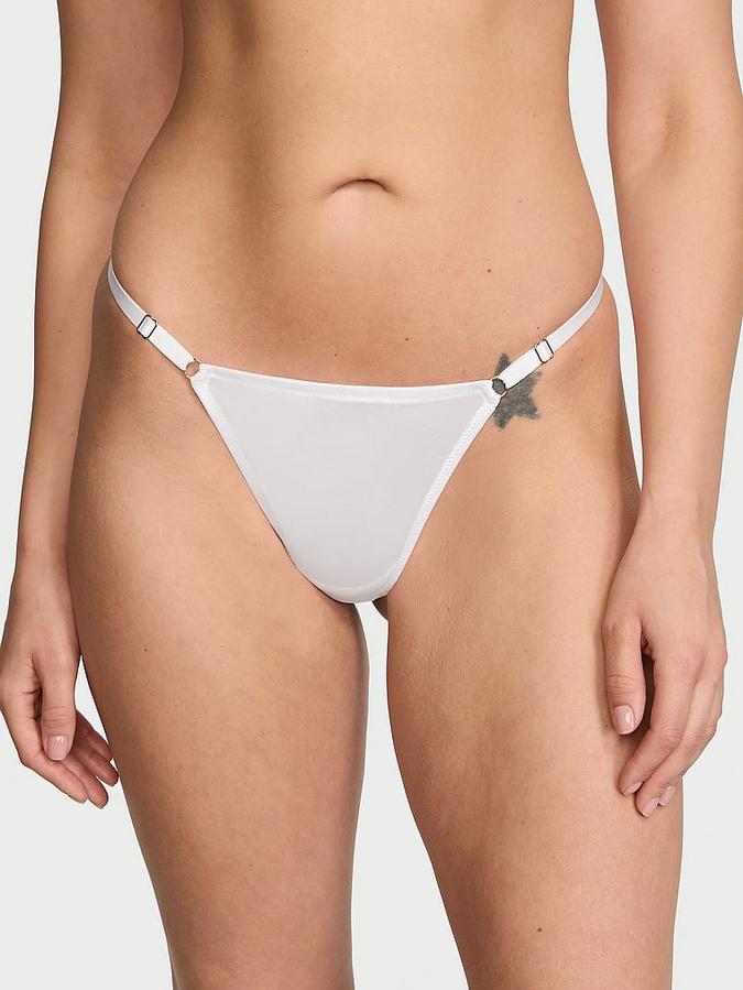 Hardware Adjustable V-String Panty image number 0