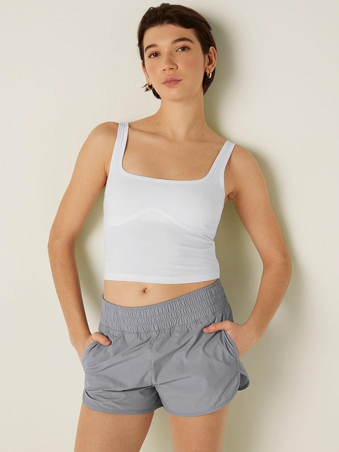 Cotton Contour Crop Tank Top image number 0