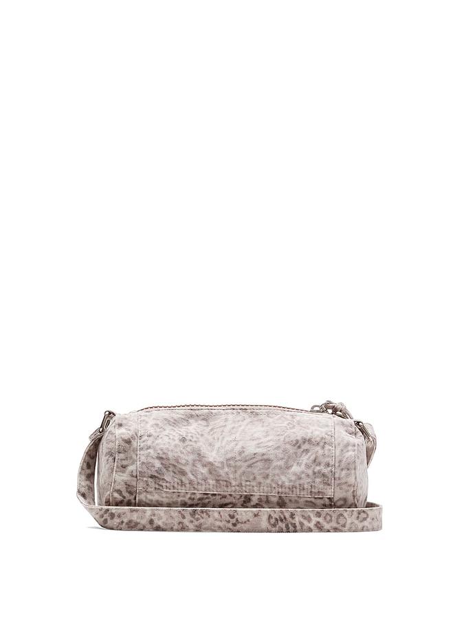 Canvas Rolled Du?e Shoulder Bag