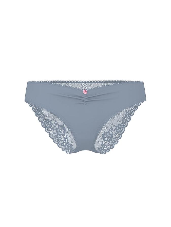 Stretch Cotton Heart Lace Bikini Panty image number 2